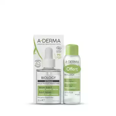 Aderma Biology Hyalu Sérum 3 En 1 Fl Pipette/30ml+eau Micellaire à MONTEREAU-FAULT-YONNE