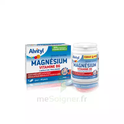Alvityl Magnésium Vitamine B6 Libération Prolongée Comprimés Lp B/45 à MONTEREAU-FAULT-YONNE